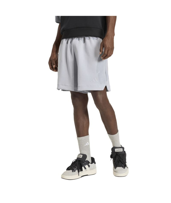 Pantalons adidas Soft Lux Homme modèle Halo Silver