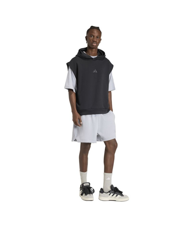 Pantalons adidas Soft Lux Homme modèle Halo Silver