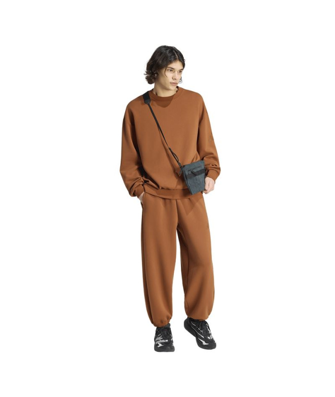 adidas Soft Lux Homem Bronze Moletom