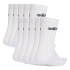Chaussettes adidas Linear Crew 10P blanches/noires