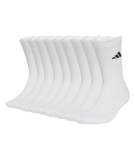 Chaussettes adidas Essentials Crew 10P blanches/noires