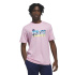 Camiseta rosa Homem adidas Photorl Crt