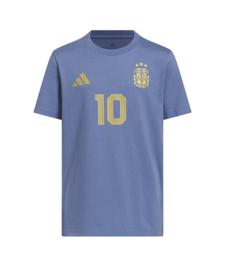 T-shirt Football Enfant adidas Messi N&N bleu