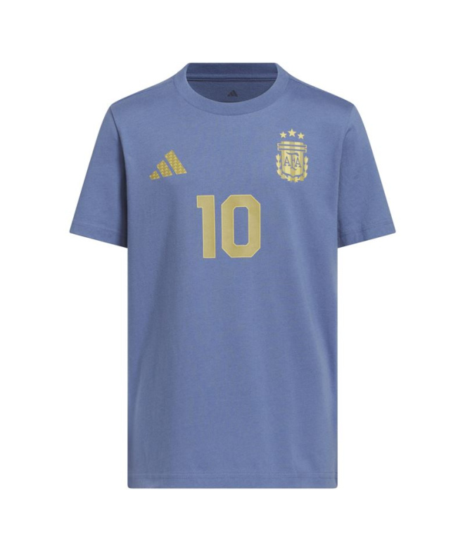 T-shirt Football Enfant adidas Messi N&N bleu
