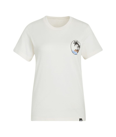 Camiseta adidas Slide T2 Mujer Blanco