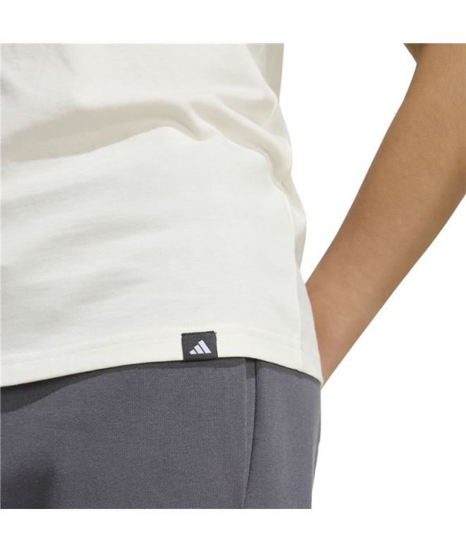 T-shirt blanc adidas Slide T2 Femme