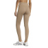 Malhas Fitness adidas Workout Essentials Knit Scrunch 7/8 Mulher cor marrom giz.
