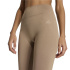 Collants Fitness adidas Workout Essentials Knit Scrunch 7/8 Femme marron craie
