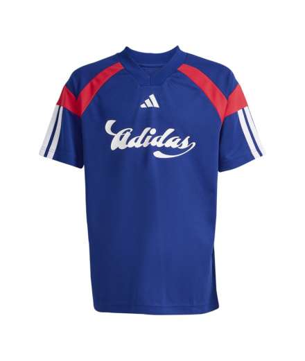 T-shirt adidas Hot Enfant Encre Mystérieuse / Blanc /...