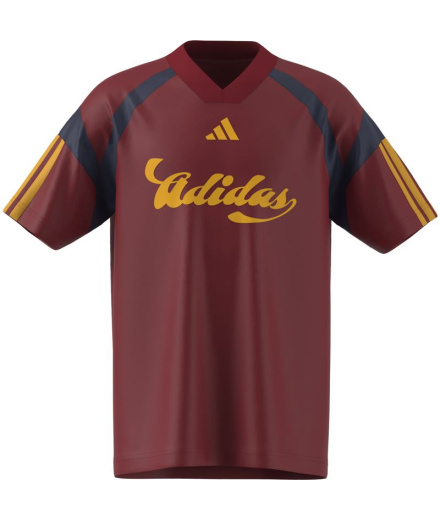 Camiseta adidas Hot Infantil Tepore/Amatri/Azul Oscuro