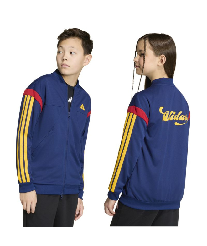 Veste adidas Hot Top Enfant bleu...