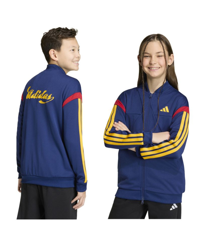 Veste adidas Hot Top Enfant bleu...