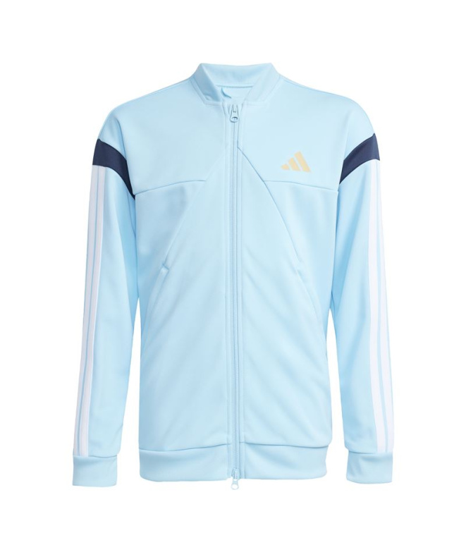 Veste adidas Hot Top Enfant Bleu / Blanc /...