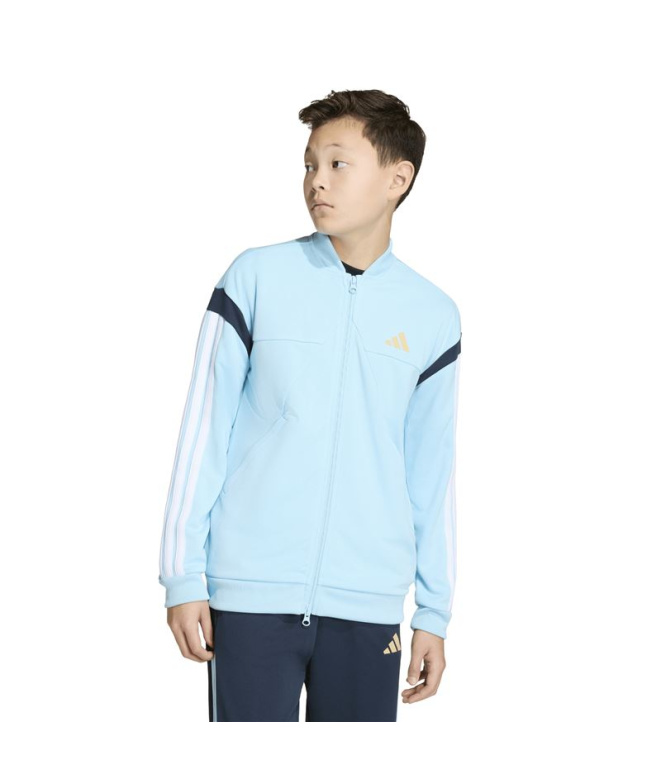 Veste adidas Hot Top Enfant Bleu / Blanc /...