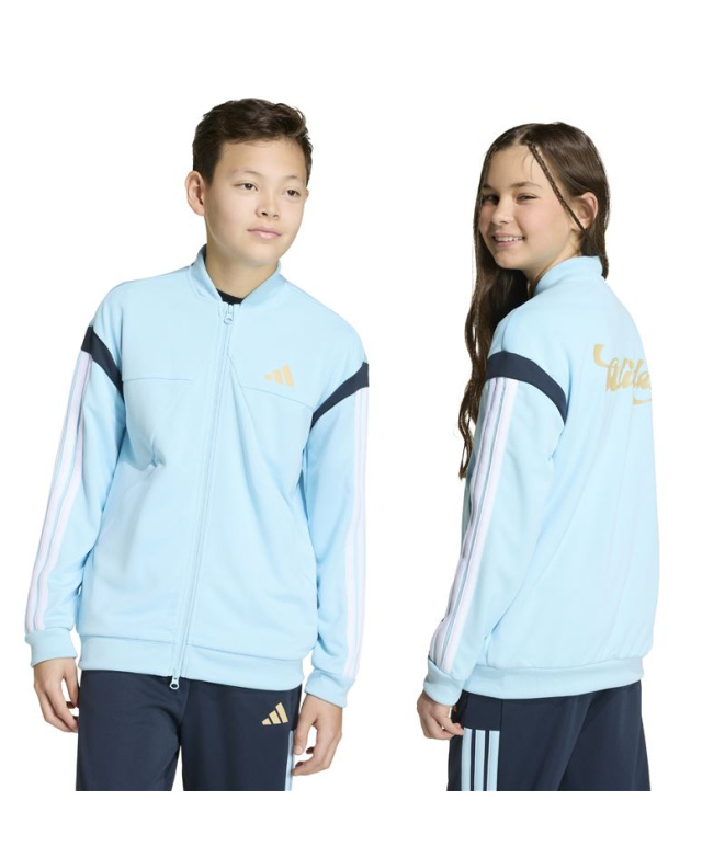 Veste adidas Hot Top Enfant Bleu / Blanc /...