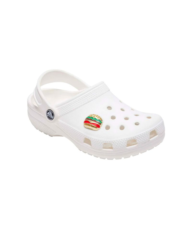 Hambúrguer Charm Crocs Gold