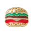 Charm Crocs Gold Burger