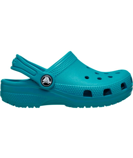 Zuecos Crocs Classic Clog T Infantil Azul