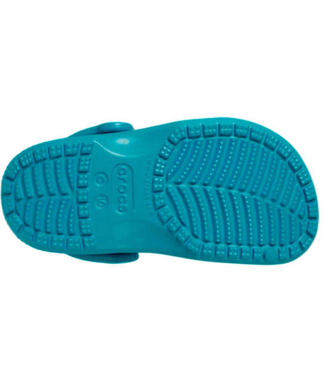 Sabots Crocs Classic T Enfant bleus