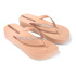 Tongs Ipanema Mesh Chic Plat Femme beige/beige pailleté