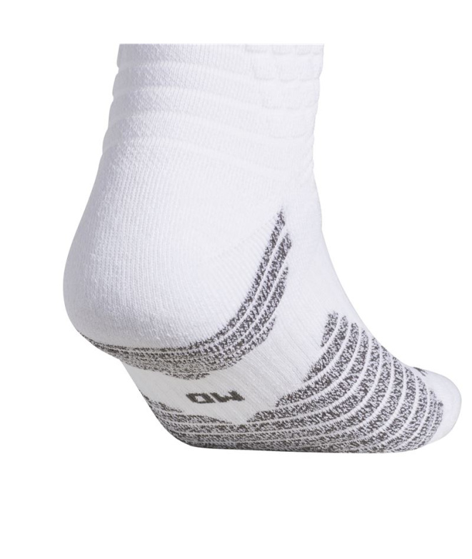 Meias Basquetebol adidas Select brancas/vermelhas