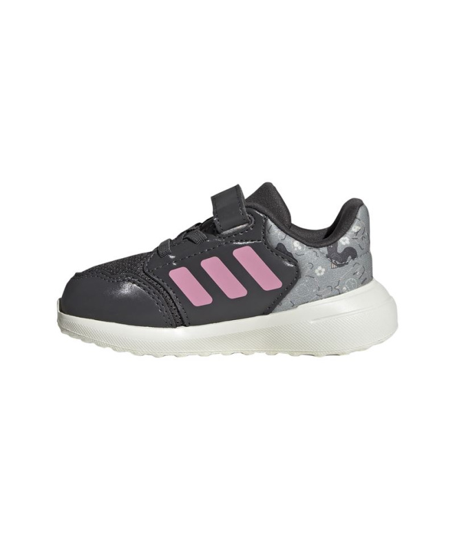 Chaussures Enfant adidas Tensaur Run 3.0 Gris/Rose
