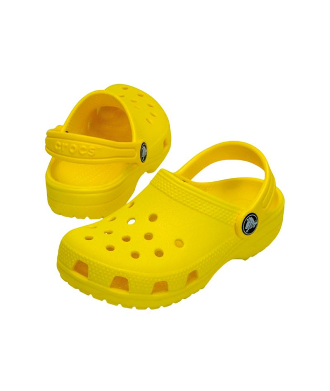 Sabots Crocs Classic Citron Enfant