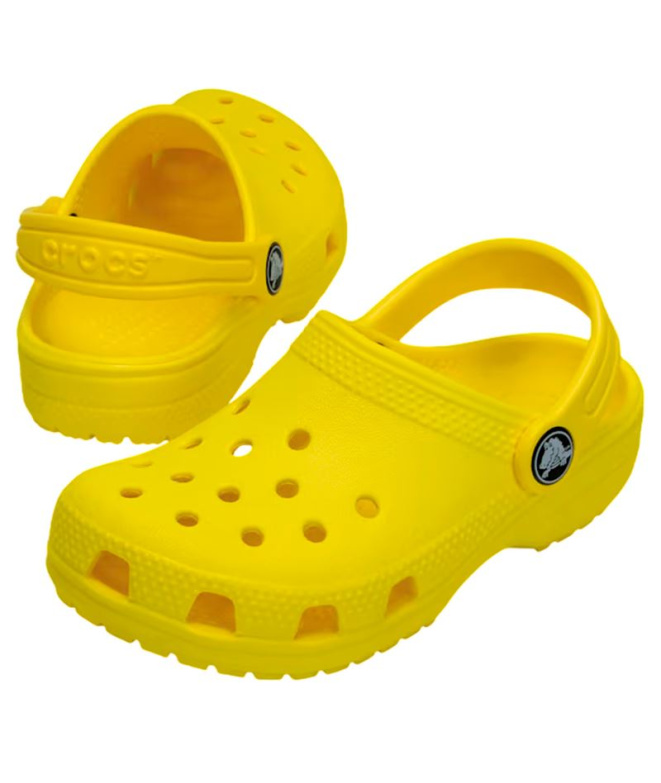 Sabots Crocs Classic Citron Enfant