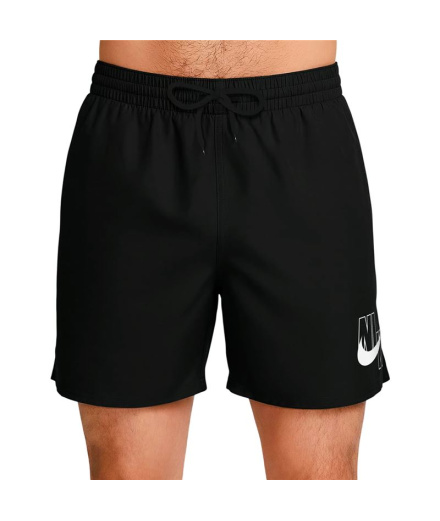 Bañador de Playa Y Piscina Nike Breaker Logo Hombre Negro