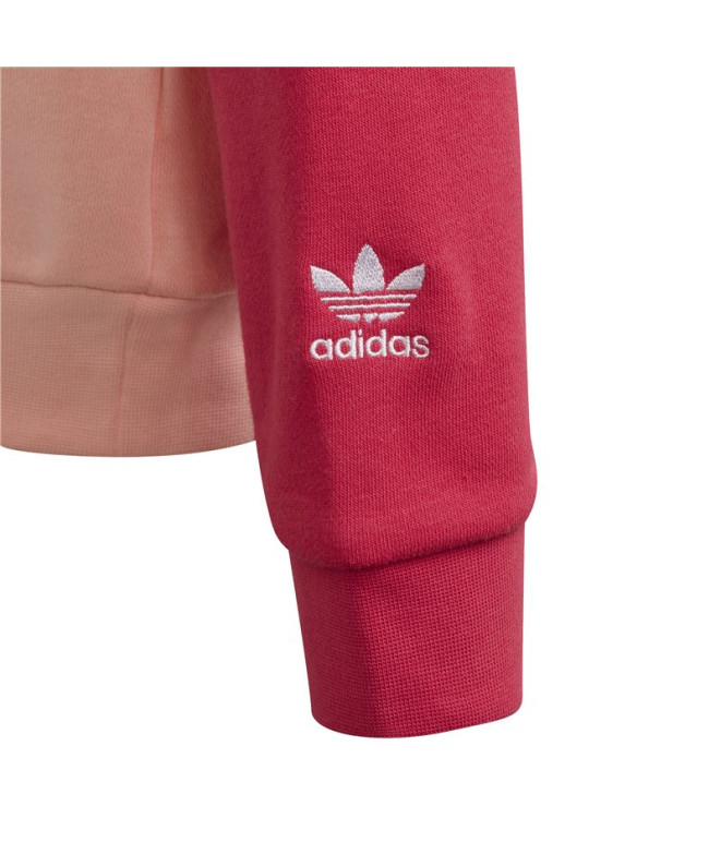 Sweatshirt adidas Trifolio rose Kids