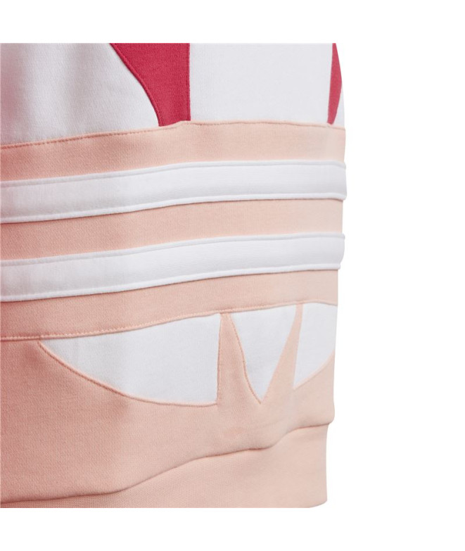 Sweatshirt adidas Trifolio rose Kids
