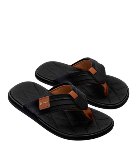 Chanclas Rider Malta Hombre Negro