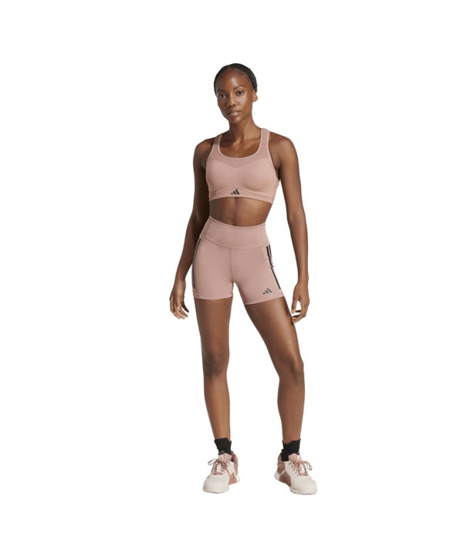 Collants de Fitness adidas Opt 3Bandas 1/4...