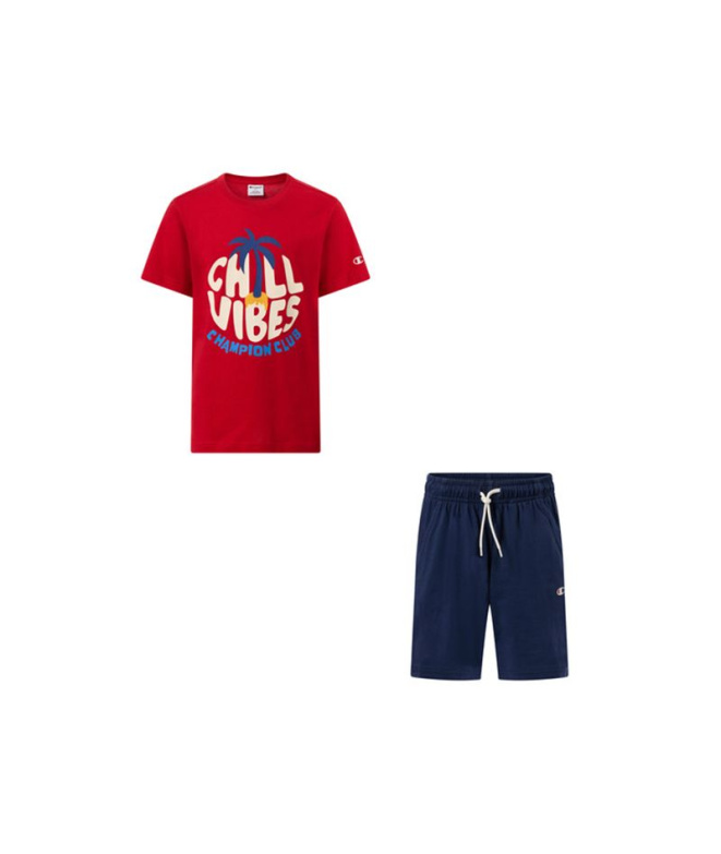 Conjunto Champion Set Niño Rojo