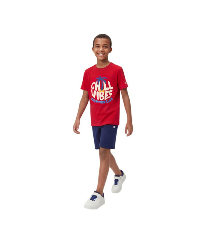 Conjunto Champion Set Niño Rojo