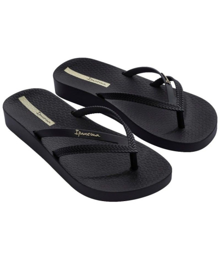 Chanclas Ipanema Bossa Soft V Fem Mujer Negro