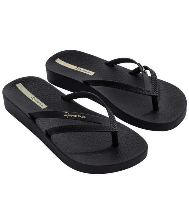 Tongs Ipanema Bossa Soft V pour Femme noires