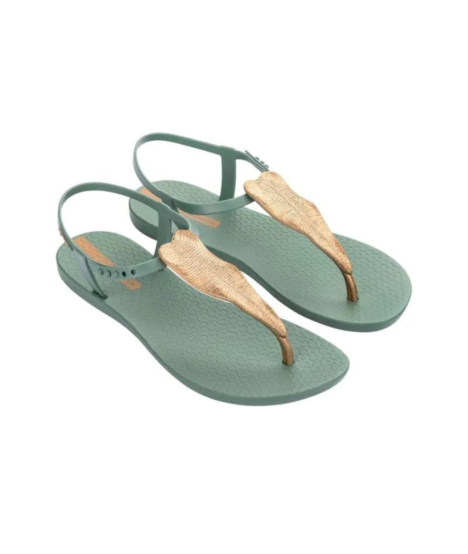 Sandales vertes Ipanema Class Flora pour Femme