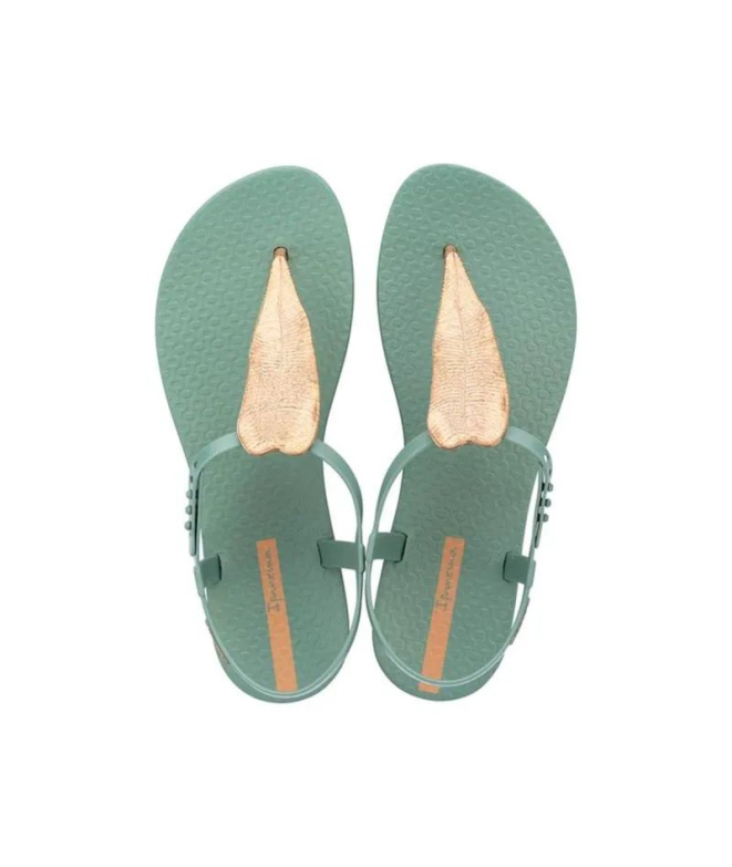 Sandales vertes Ipanema Class Flora pour Femme