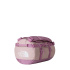 Bolsa The Montanha Face Base Camp tamanho XS, nas cores metal, rosa e lavanda.