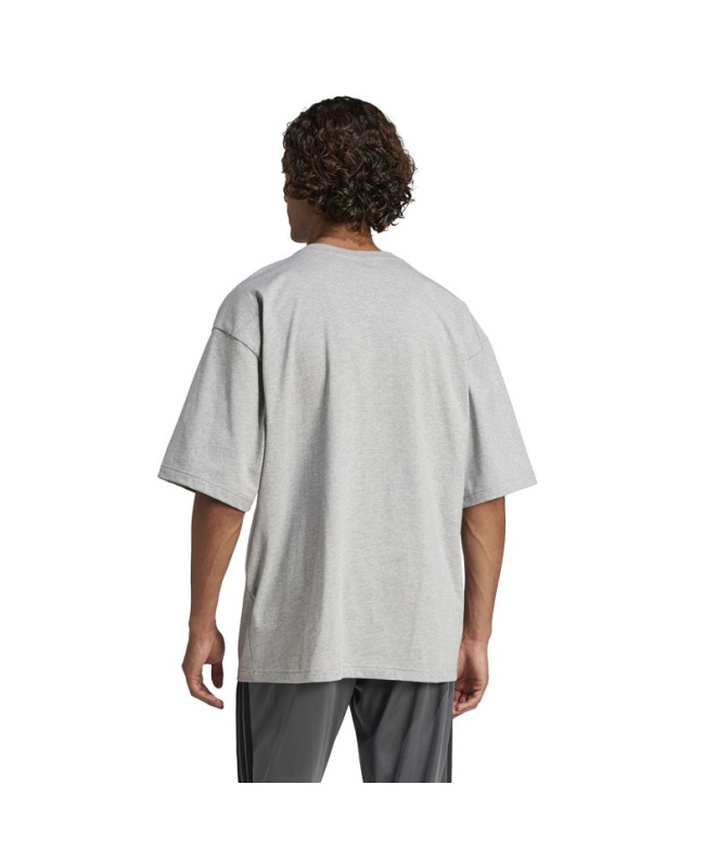 Camiseta Homem adidas Future Icons SL cinza