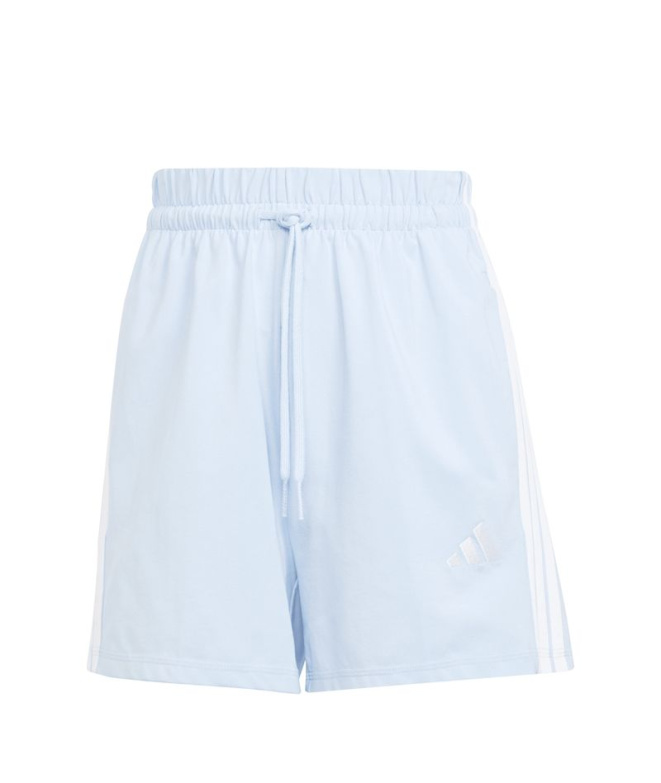 Pantalons adidas 3 Bandas Sj Sho Femme Bleu/Blanc