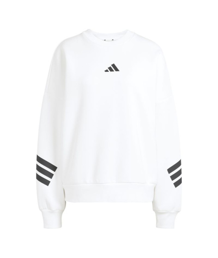 Sweat adidas Future Icons à 3 bandes Femme blanc