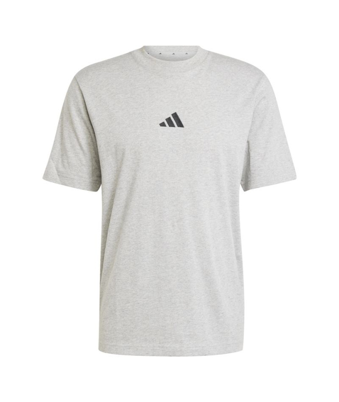 Camiseta Homem adidas SL SJ cinza/preta