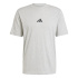 Camiseta Homem adidas SL SJ cinza/preta