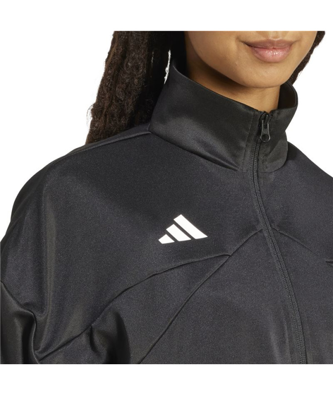 Chaqueta adidas House Of Tiro 3 Mujer Negro/Blanco