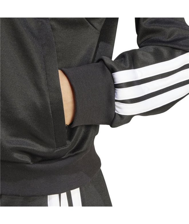 Chaqueta adidas House Of Tiro 3 Mujer Negro/Blanco