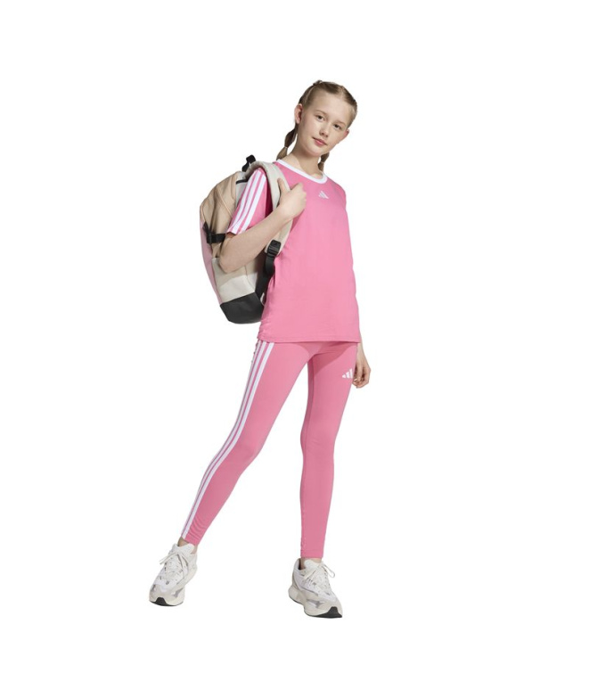 Malhas adidas Jg 3 Stripes Leg 230 Menina...