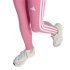 Mallas adidas Jg 3 Bandas Leg 230 Niña Rosa / Blanco
