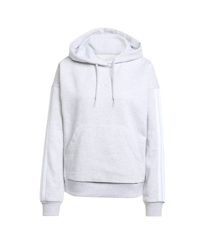 Moletom Mulher adidas 3 Stripes FL HD Brgrcl /...